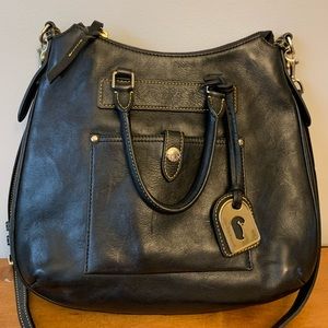 Dooney and Bourke teardrop hobo bag